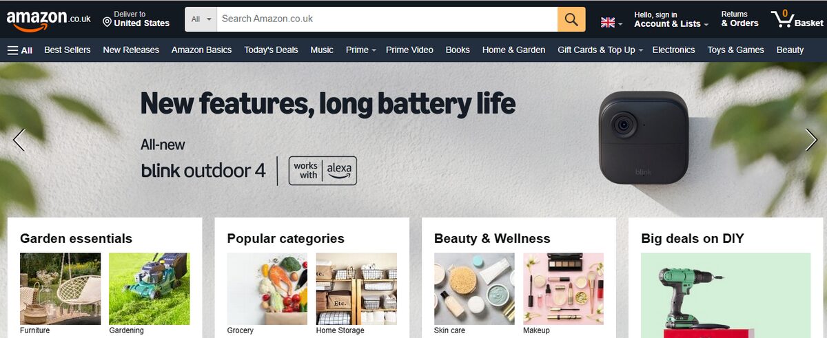 Amazon UK Personalized GIfts Store