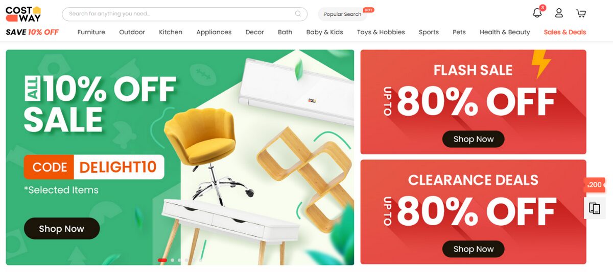 Best US Dropshipping Companies Costway