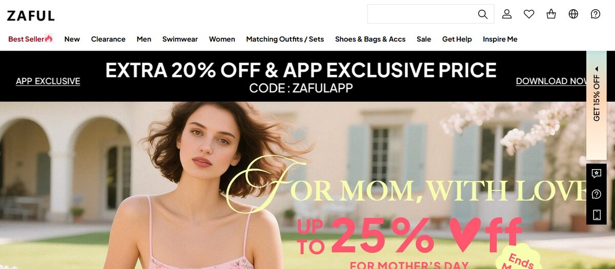 shein alternative Zaful