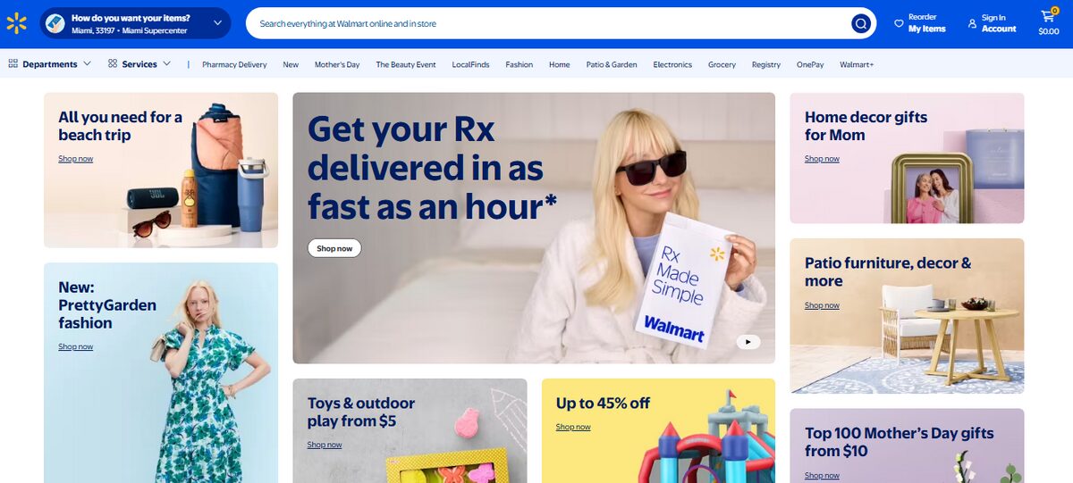 Walmart one of best US dropshipping companies