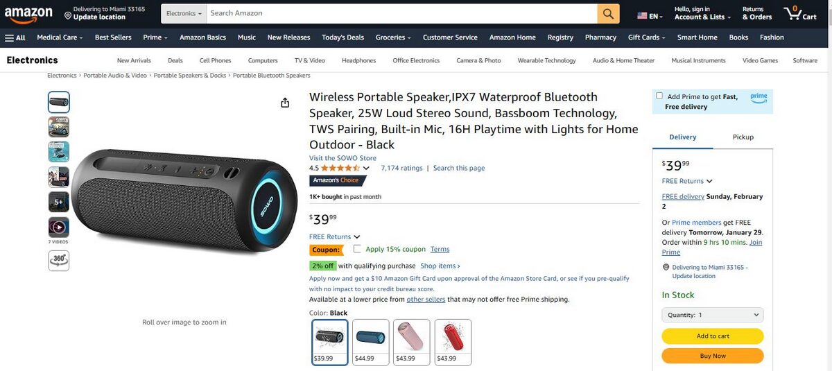 Portable Bluetooth