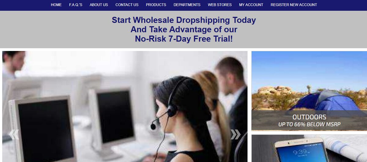 National Dropshippers Main page best suppliers USA
