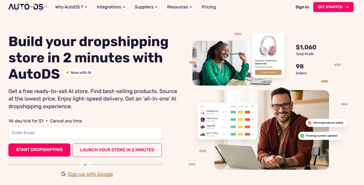 AutoDS Dropshipping Tool
