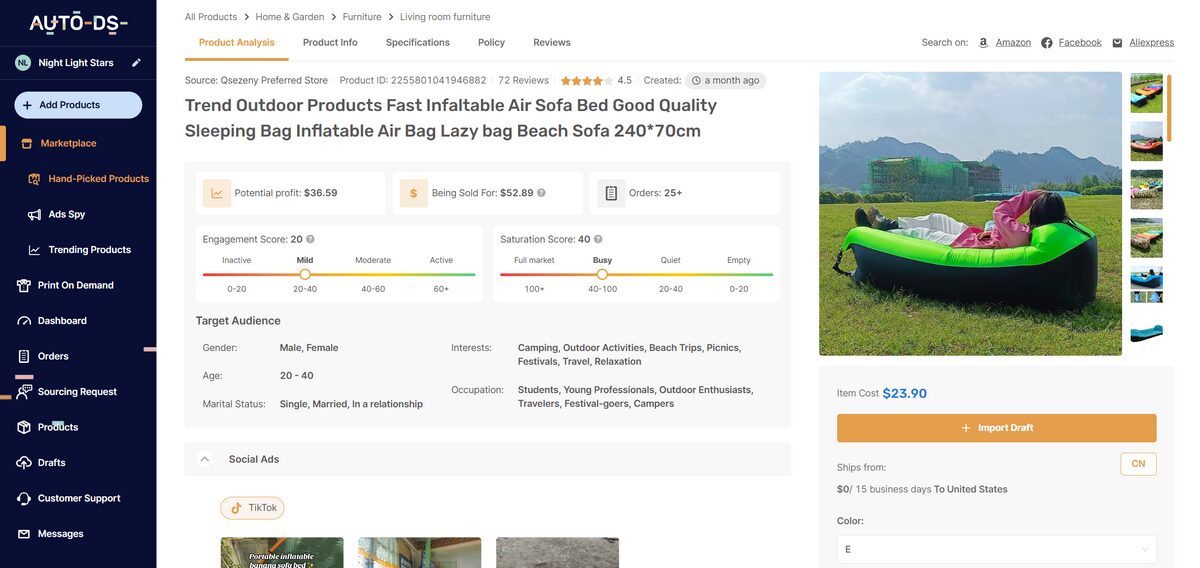 Top 10 Products To Dropship In June 2025 AutoDS Marketplace