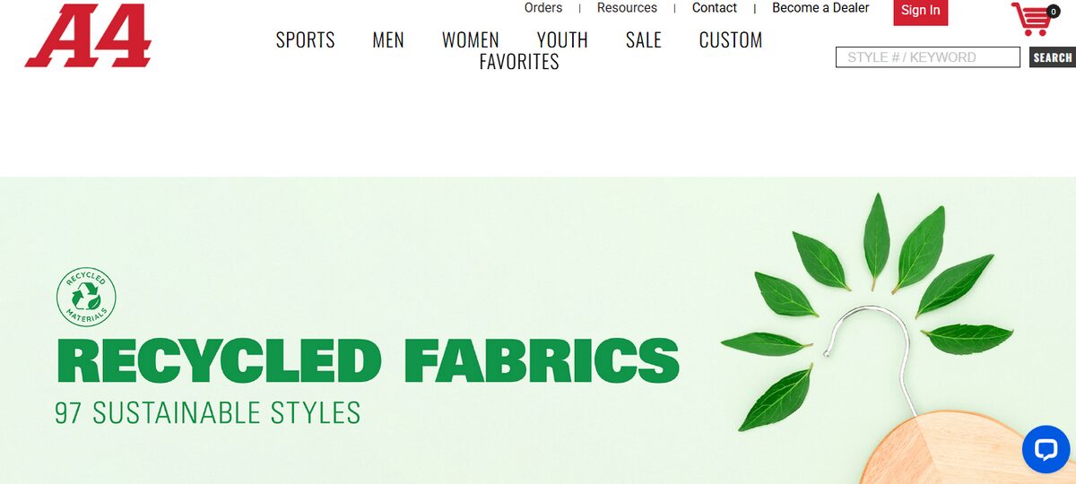 A4 Apparel California supplier