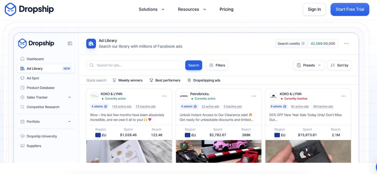 Dropship.io
