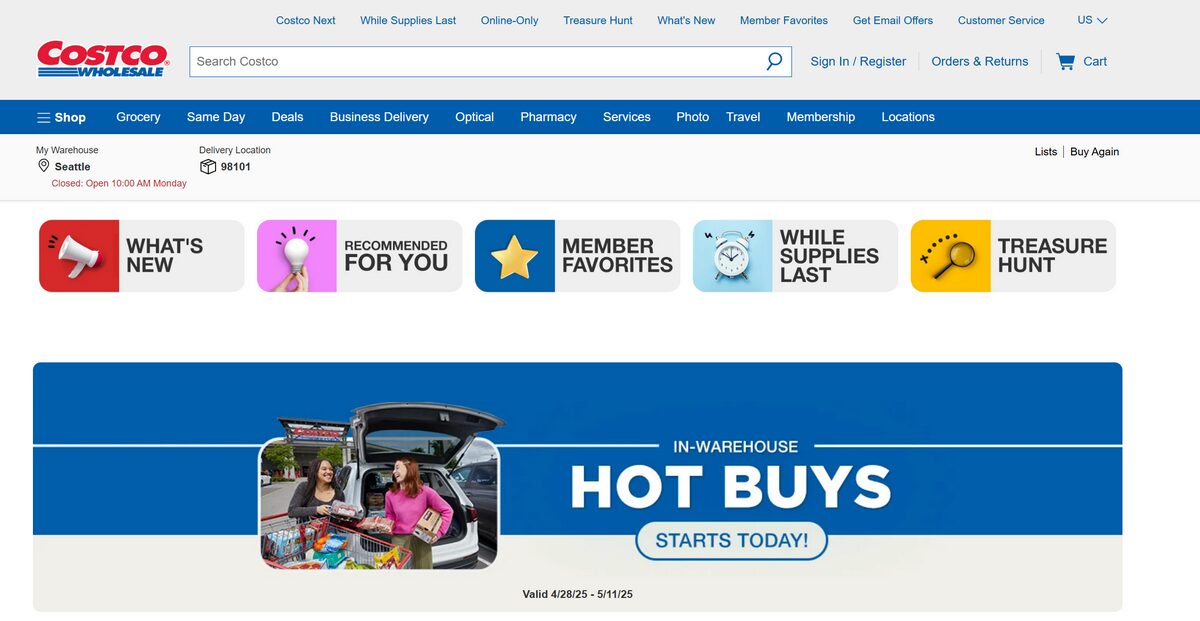 Costco as a great dropshipping supplier