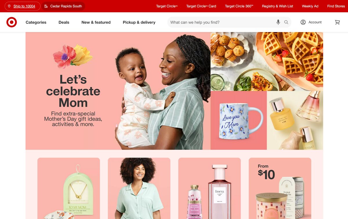 Target as a dropshipping supplier in the United States