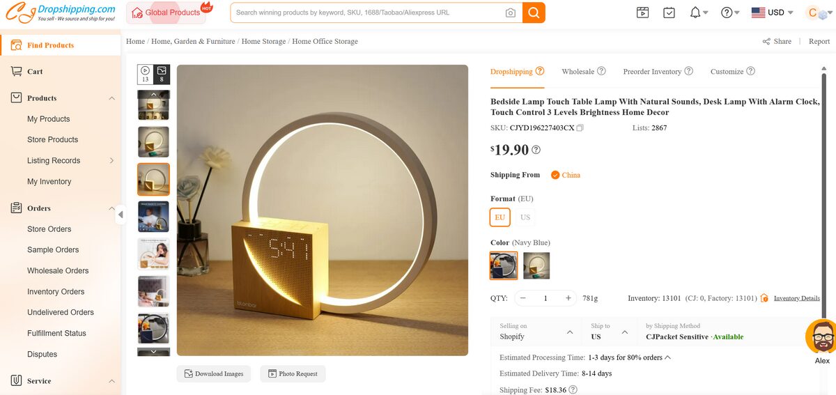 CJdropshipping home decor items supplier