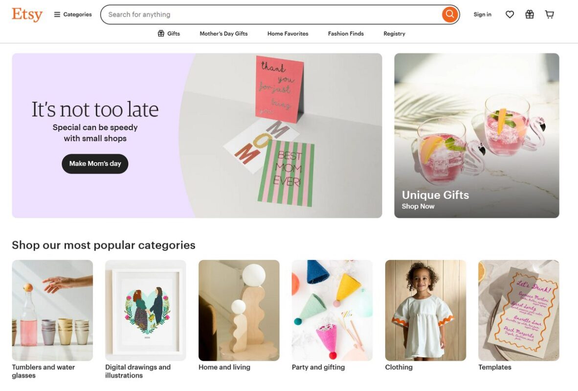 etsy good dropshipping supplier for dropshipping in the USA