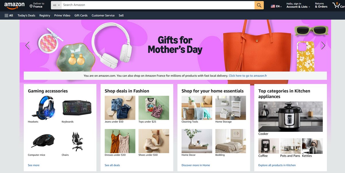 Amazon as a dropshipping supplier in Europe