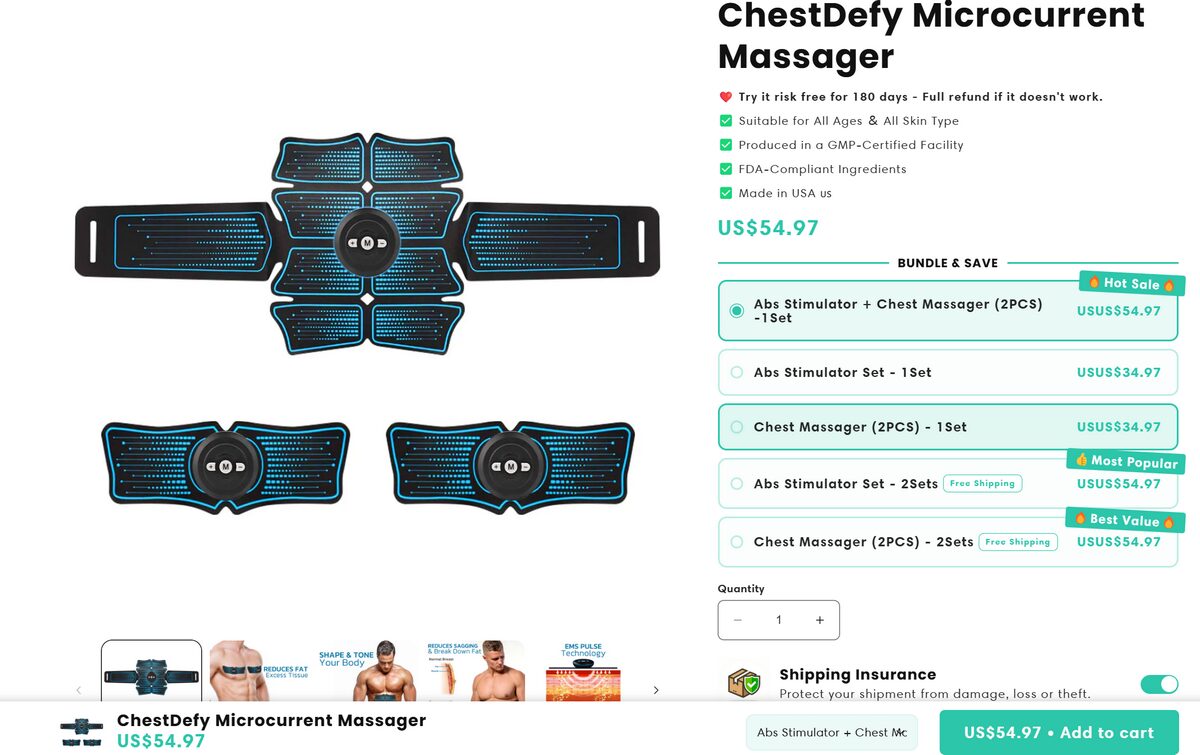 abdominal muscle stimulator seller dropshipping in june