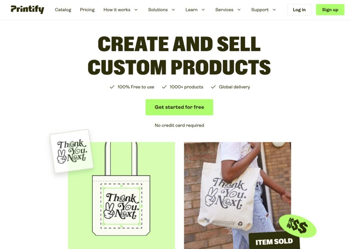Printify print on demand european supplier