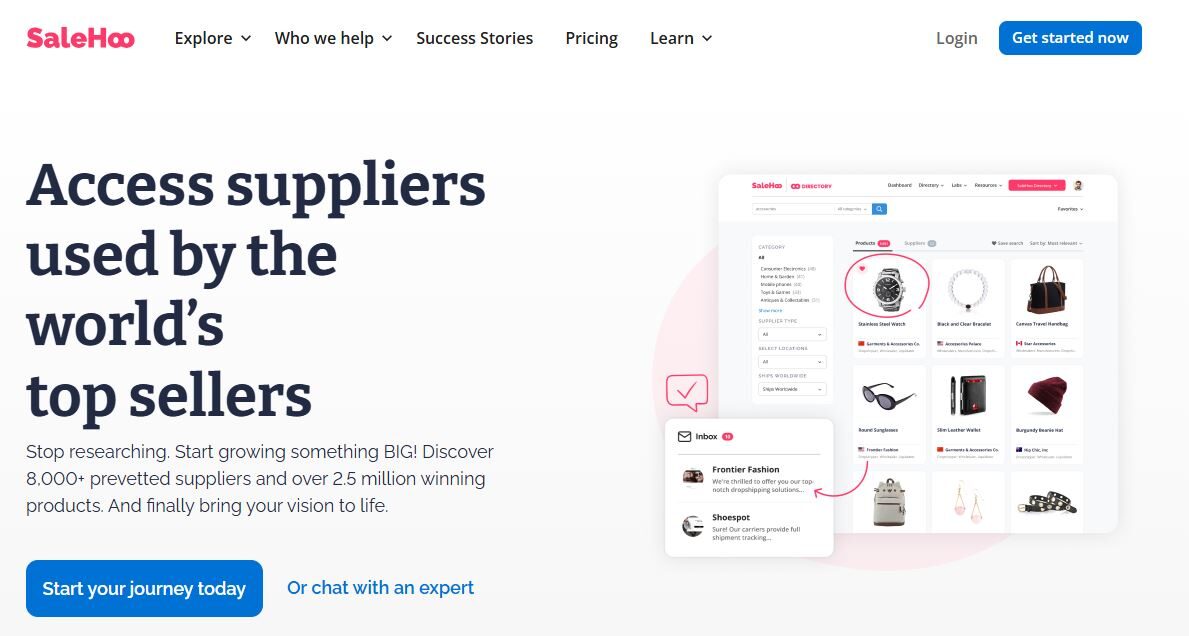 SaleHoo UK Suppliers for dropshipping