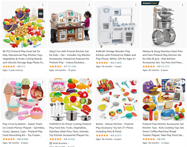 Pretend Kitchen Set
