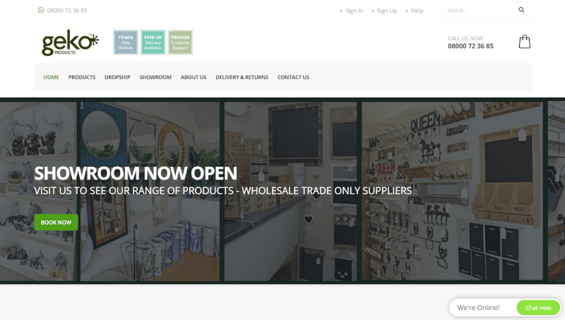 geko products uk supplier