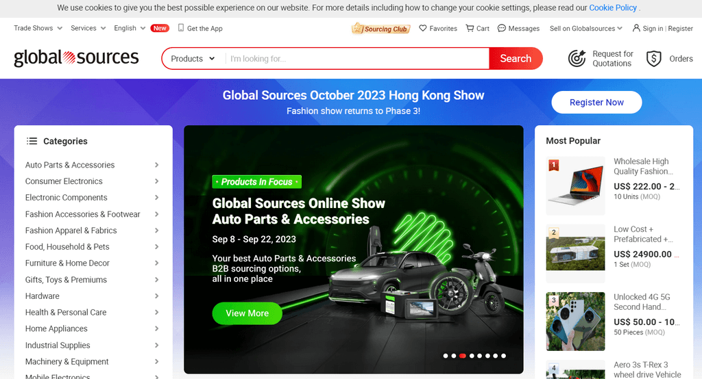 Chinese Suppliers Global Sources