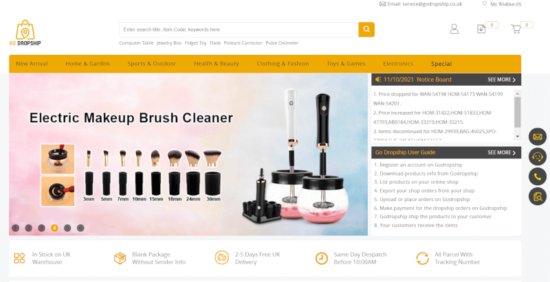 go dropship ecommerce platform