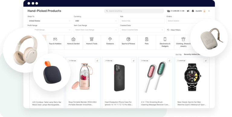 Variety of products